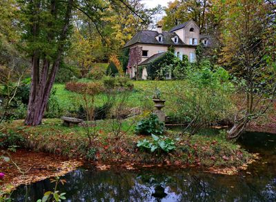 Inside Chateaubriands property (La valle des Loups area). 