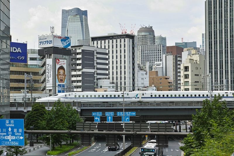 Tokaido Shinkansen from Shiodome