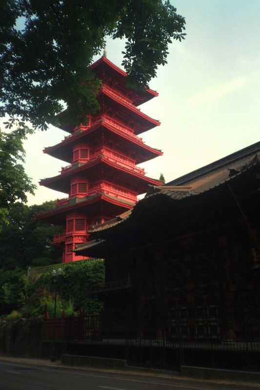 La Tour Japonaise et son pavillon