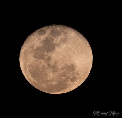 South African moon on a perfect night