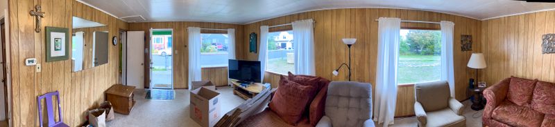 The living room