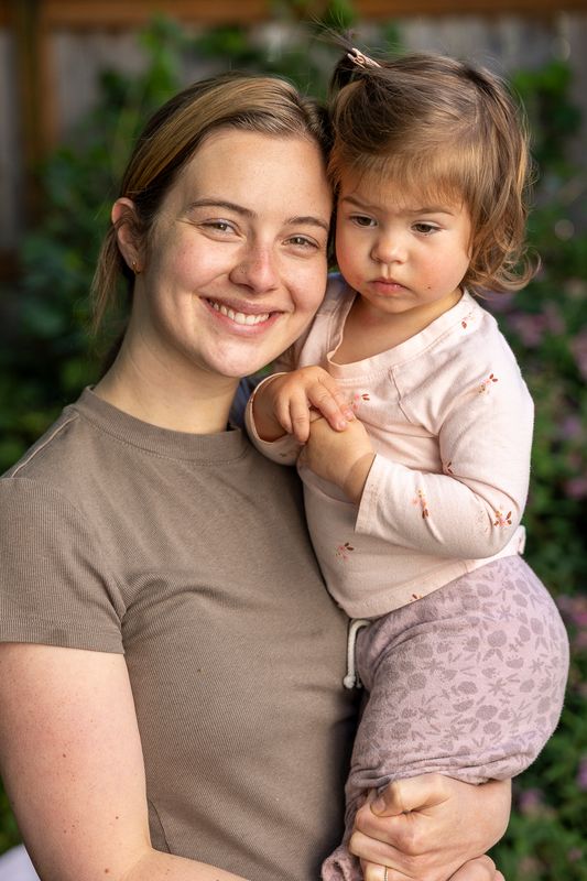 Blueberry and her Mama