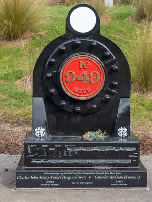 Wellington-Auckland Express Disaster memorial 