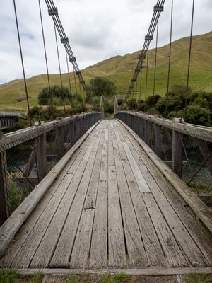 Springvale suspension bridge