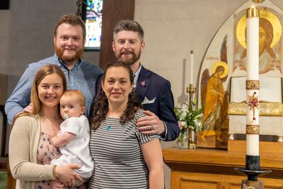 The Baptism of young Hamish