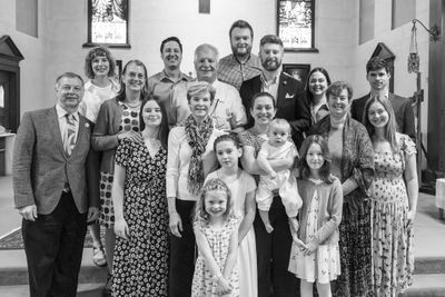 Large Format Baptism Photo