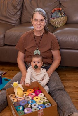 Meemo and her youngest grandkid