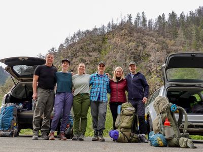 At the trailhead