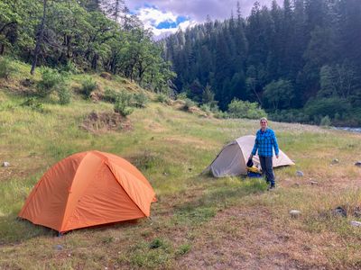First campsite