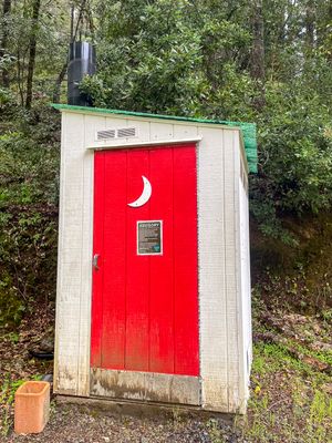 Classic outhouse