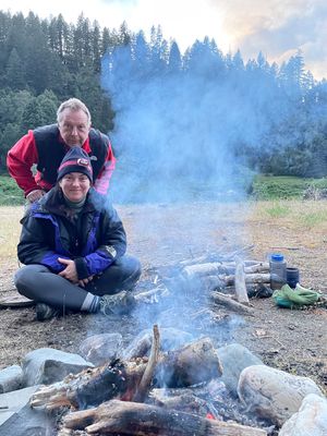 First campfire
