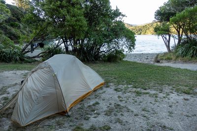 Cowshed Bay campground: Night 2