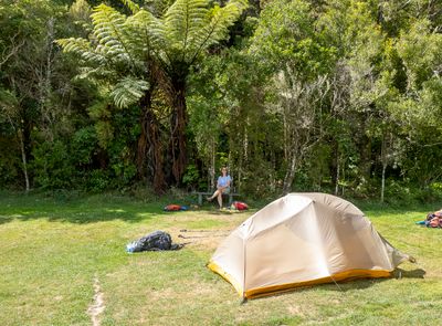 Day 3 camp site in Mistletoe Bay