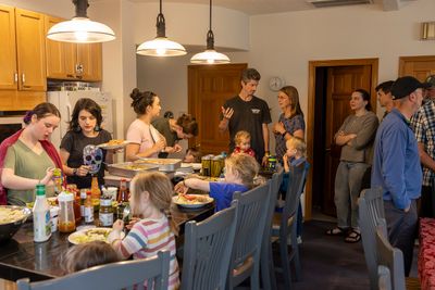 Dinner line