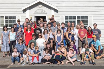 Squinty July 4 crowd