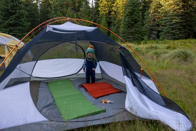 Morning tent and Moosh