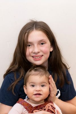 The two birthday girls
