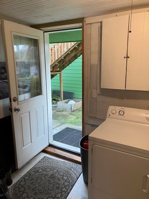 Laundry room door