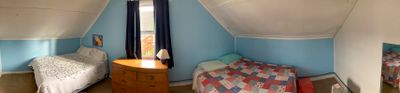 Upstairs bedroom facing south