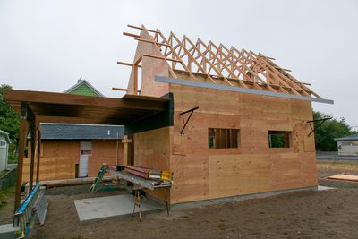 August 2023 The deck takes shape