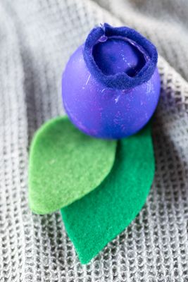 Blueberry egg