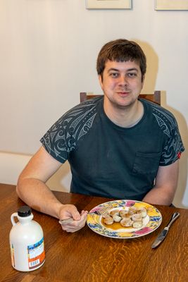 Bockwurst breakfast
