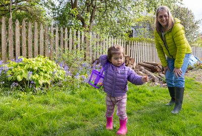 Youngest egg hunter