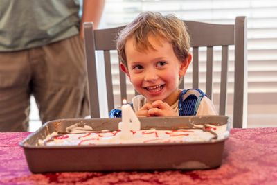 The birthday boy