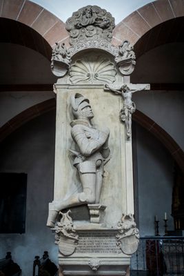 In the town church