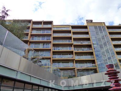 Looking Up Toward Private Apartments