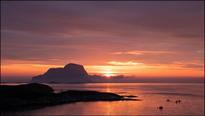 Sunset kayaking....