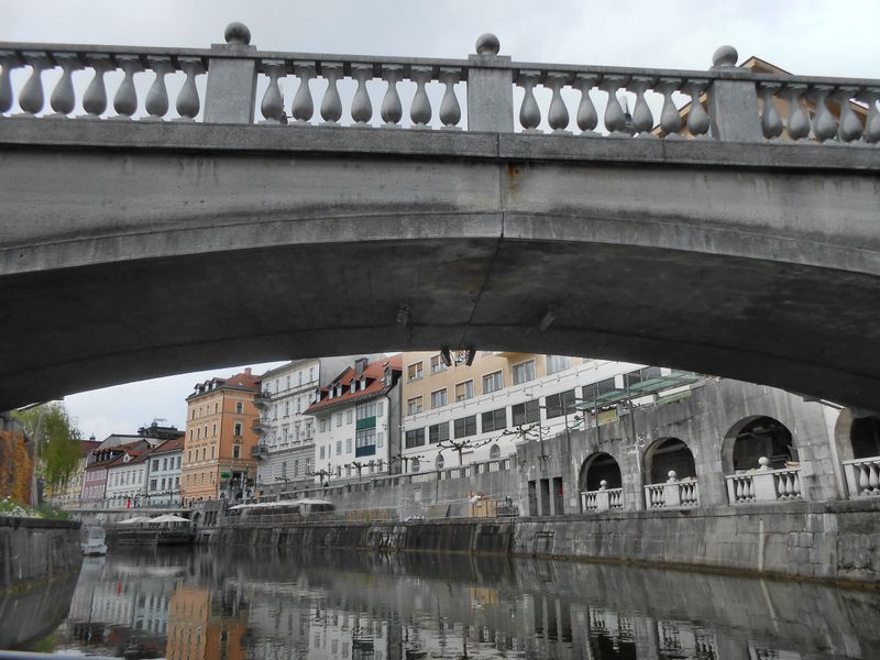 Triple Bridge from boat