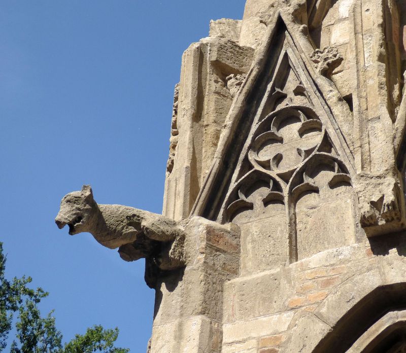 Original part of Franciscan Church Tower_now a gazebo in the Park