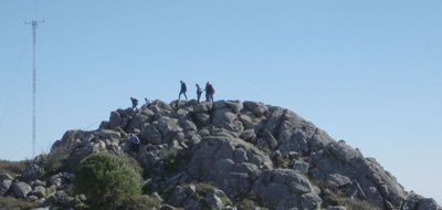 Summit of Mount Foia_902m_highest in Algarve