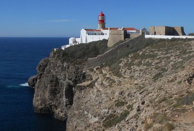  Cape St Vincent lighthouse and convent walls