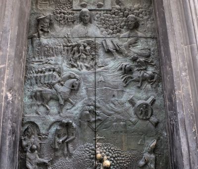 St Nicholas Cathedral door