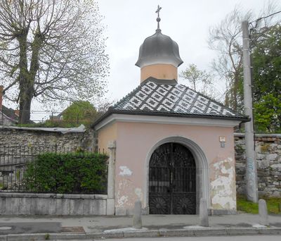 Chapel at end of Krakovski Street