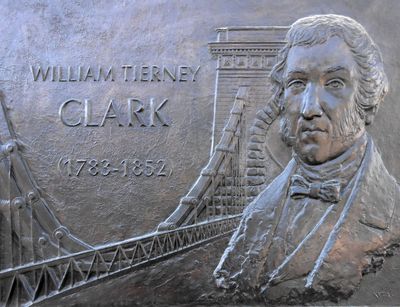 William Tierney plaque_designer of Chain Bridge.