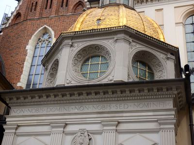 Wawel Cathedral golden dome