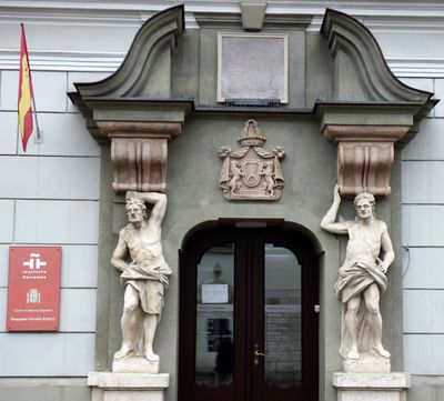 Cervantes Institute doorway_St Mary Magdalena Square