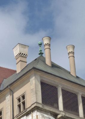 Wawel Castle roof detail