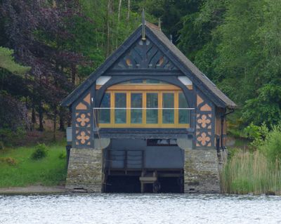 Boat House on Windermere lakeside