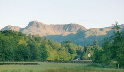 Elterwater village and Langdales