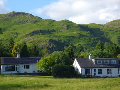 Elterwater village and Langdales