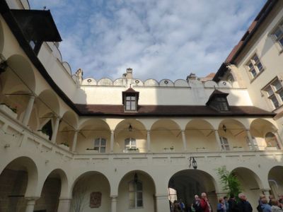 Old Town Hall interior courtyard