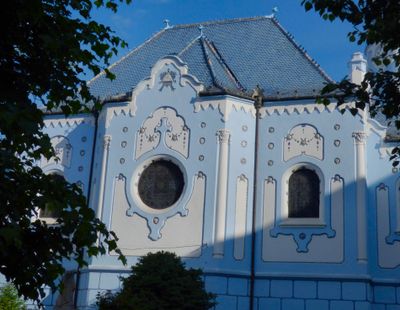 Blue Church rear
