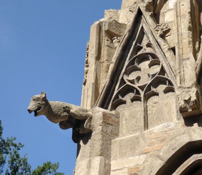 Original part of Franciscan Church Tower_now a gazebo in the Park