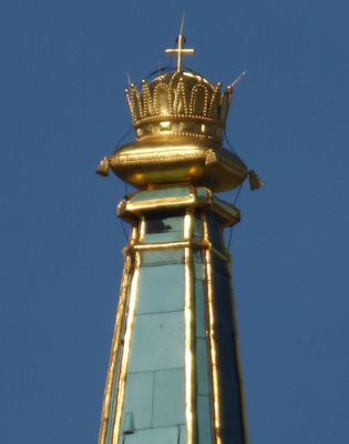 Top of St Martins Cathedral_Coronation Crown