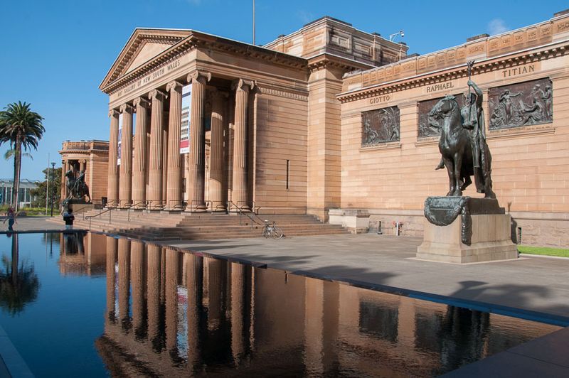 Art Gallery of New South Wales on the Domain, Sydney