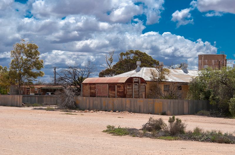 Ghost town of Cook on the Nullarbor Plain, South Australia